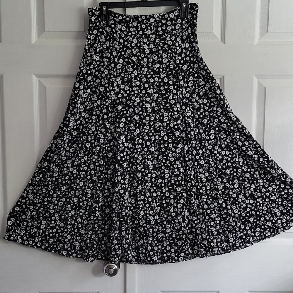 Banana Republic Ecovero Flowy Midi Skirt